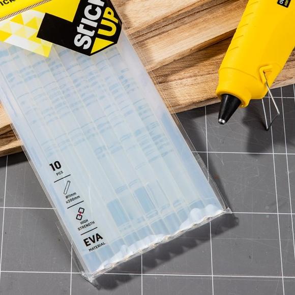 

Deli Glue Gun Refill Isi ulang Lem Tembak isi 10 pcs 11mmx20cm EA29912