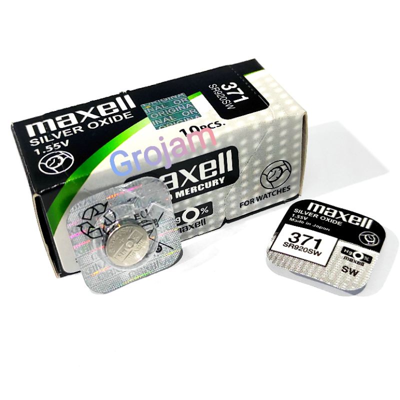 Baterai Sony 371 SR920SW SR920 920SW 920 Murata 371 920 Maxell 371 920 Renata 371 920 Original