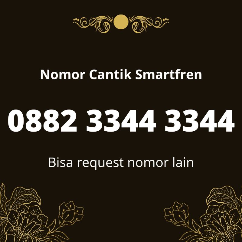 jual nomor cantik Smartfren, bisa eSIM