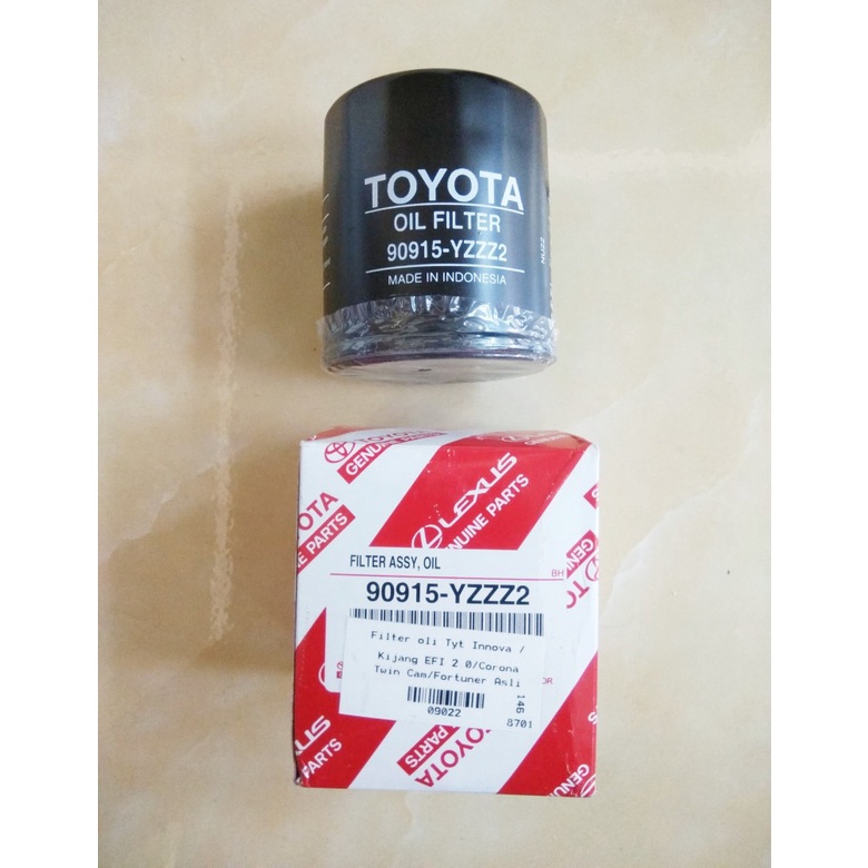 Filter Oli Toyota Innova Fortuner Hilux ASLI TOYOTA!