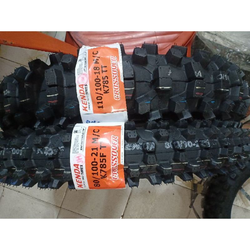 ban kenda ring 18/21 ukuran 110/100-18 - 80/100-21 ban trail/cross