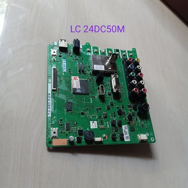 MB TV SHARP LC 24DC50 M MAINBOARD TV SHARP 24DC50
