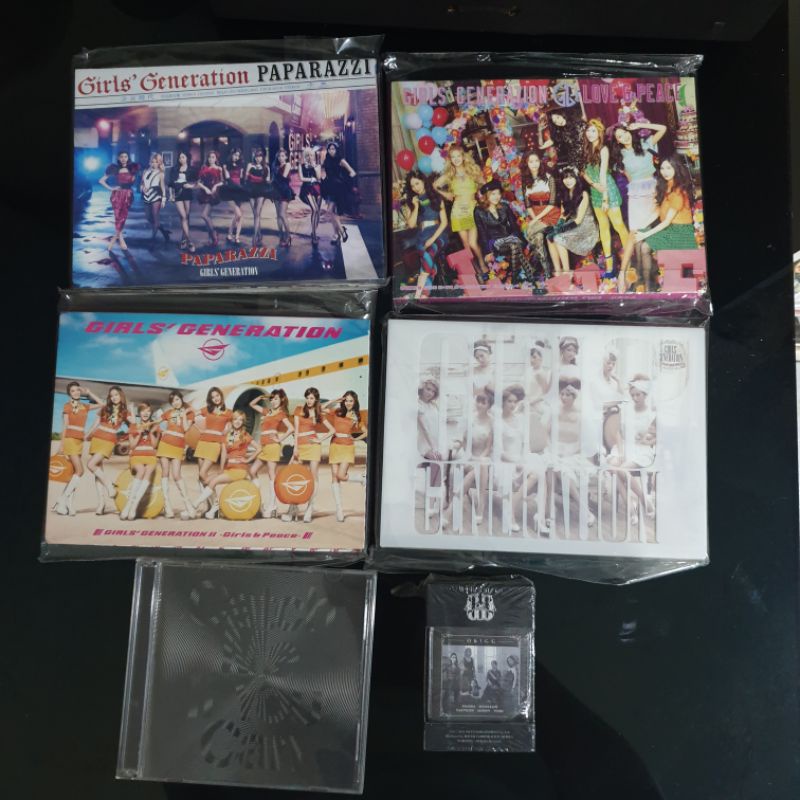 snsd japan album & oh gg kihno album