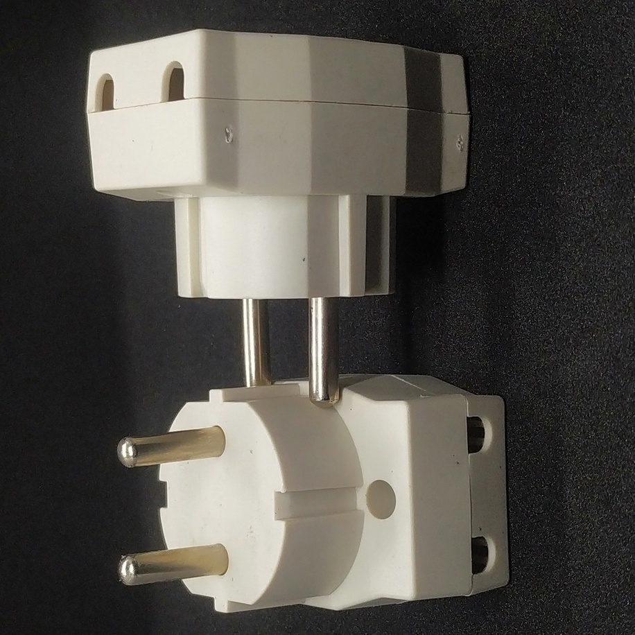 T multi Murah Kuningan / Stop kontak kaki 3 / Stop kontak kaki T