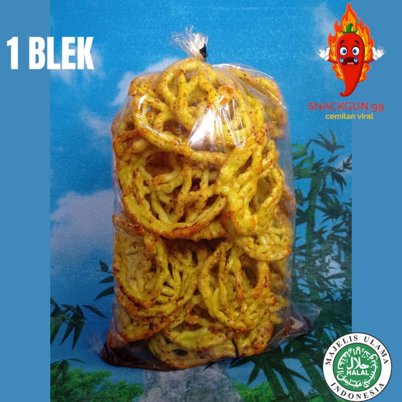 

KERUPUK MIE | KERUPUK OJAY | SEBRING | SEBLAK KERUPUK KERING | KERUPUK KUNING | PECINTA PEDAS 1 BLEK