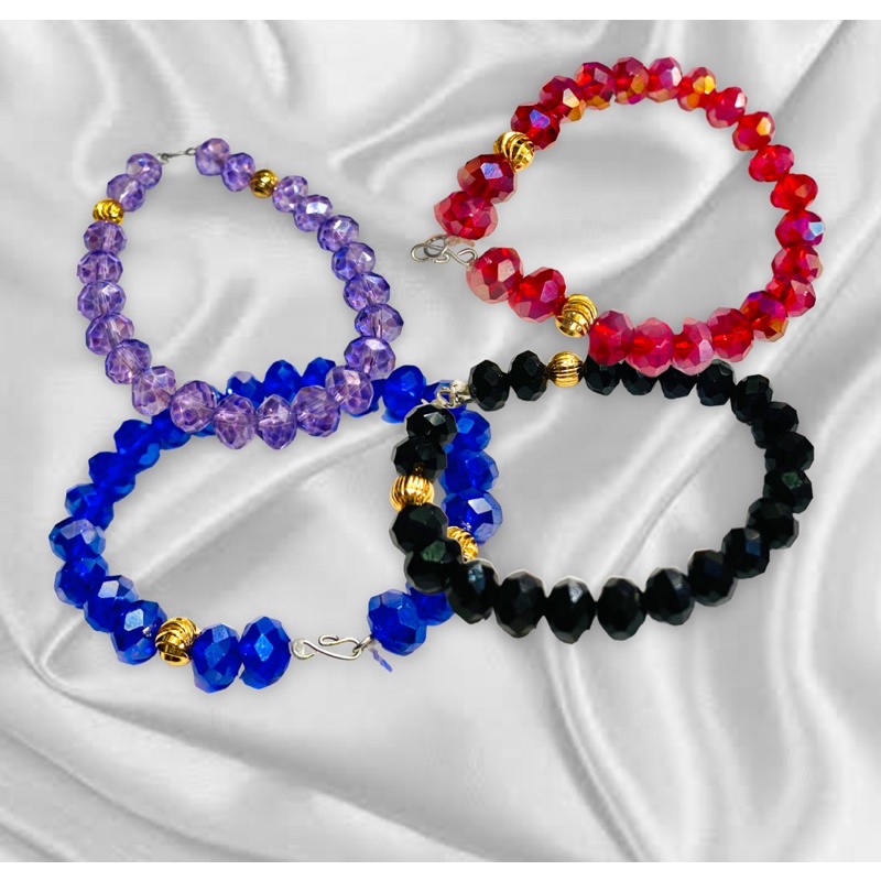 gelang asli Cristal ceko untuk pemasangan charm//gelang