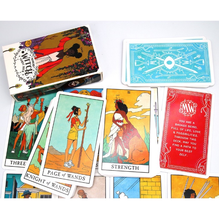 [COD] Tarot Card Modern Witch Tarot Deck Card 78 Cards | With PDF Instruction