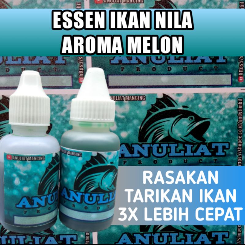 ANULIAT essen ikan nila mujaer media lumut lukut melon 30ml