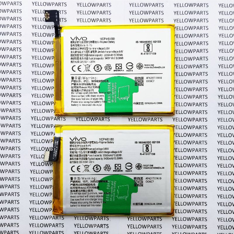 BATTERY BATERAI BATRE BATERE VIVO V11 PRO ORIGINAL