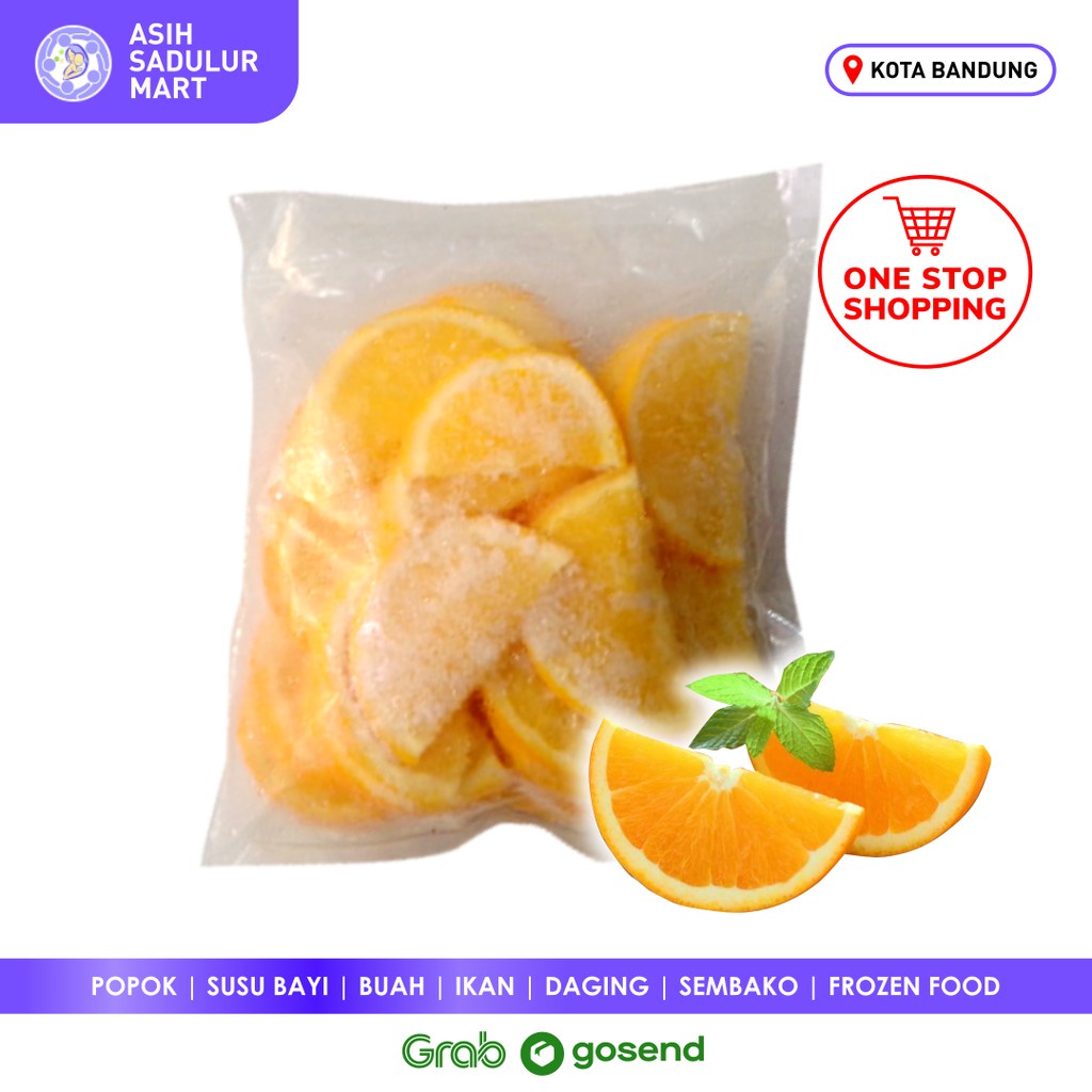 Jeruk Sunkist Frozen 500gr / 1kg Buah Beku Kota Bandung | Asih Sadulur Mart