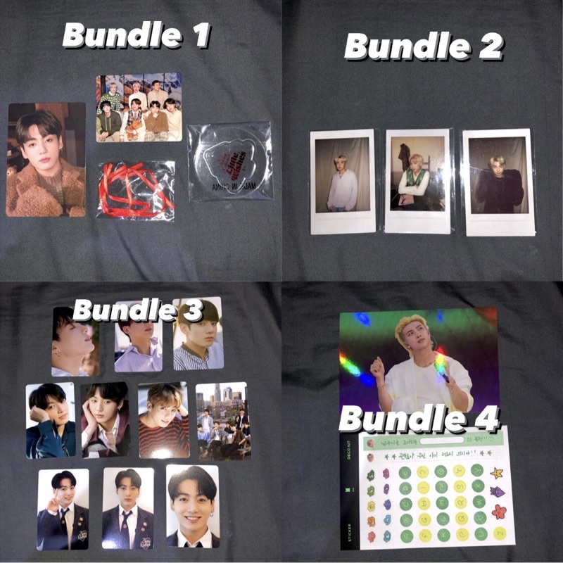 DICON JUNGKOOK LD BUTTER M2U JHOPE HOLIDAY COLLECTION JUNGKOOK