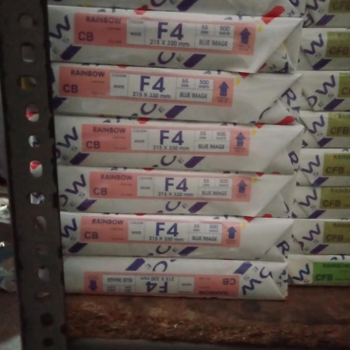 

MURAH Kertas NCR Top Putih Rainbow Folio