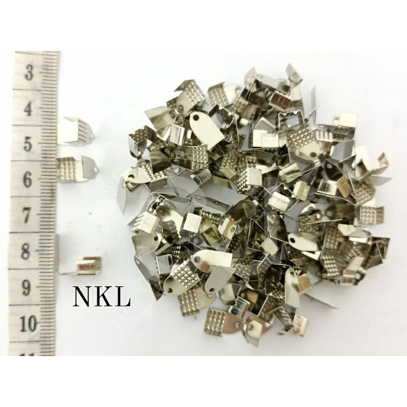 KAIT STOPPER KOTAK KLEP PENJEPIT PENGAIT KAITAN KALUNG GELANG AKSESORIS DIY CRAFT