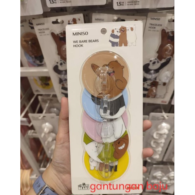 Miniso We Bare Bears Hook