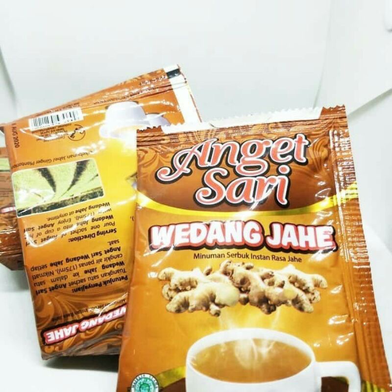 

ANGET SARI WEDANG JAHE 1 Renceng isi 10 Sachet