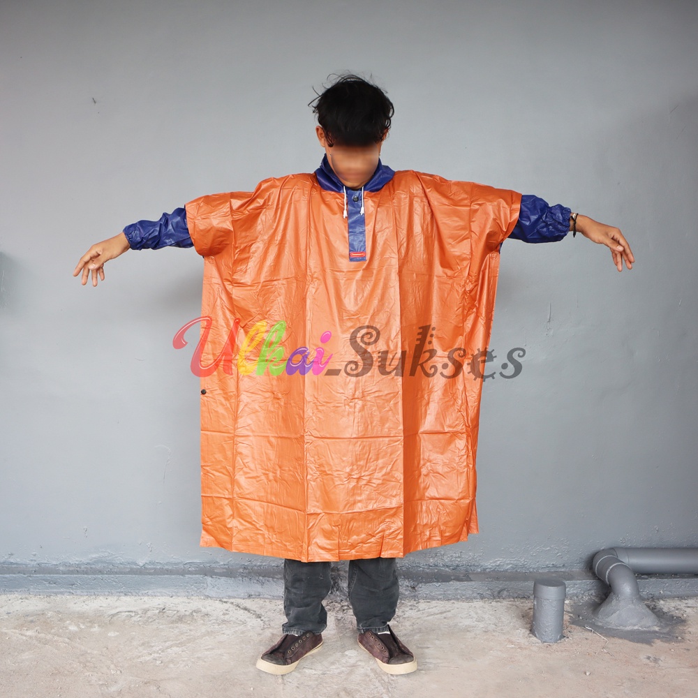 Jas Hujan Ponco Twister Raincoat Indoplast Ponco Lengan Mantel Hujan High Quality Murah