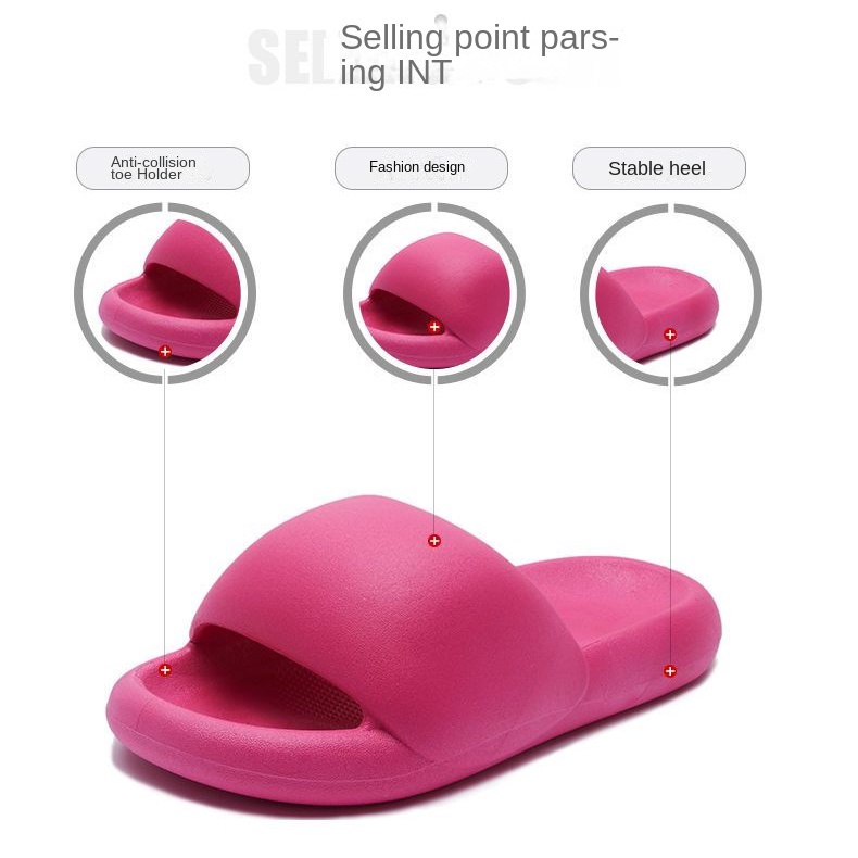 Tmall88 Sandal Rumah Wanita Slip-On Slipper Strap Comfy / Sandal Anti-slip / Sendal Berkualitas Tinggi / Sandal Karet