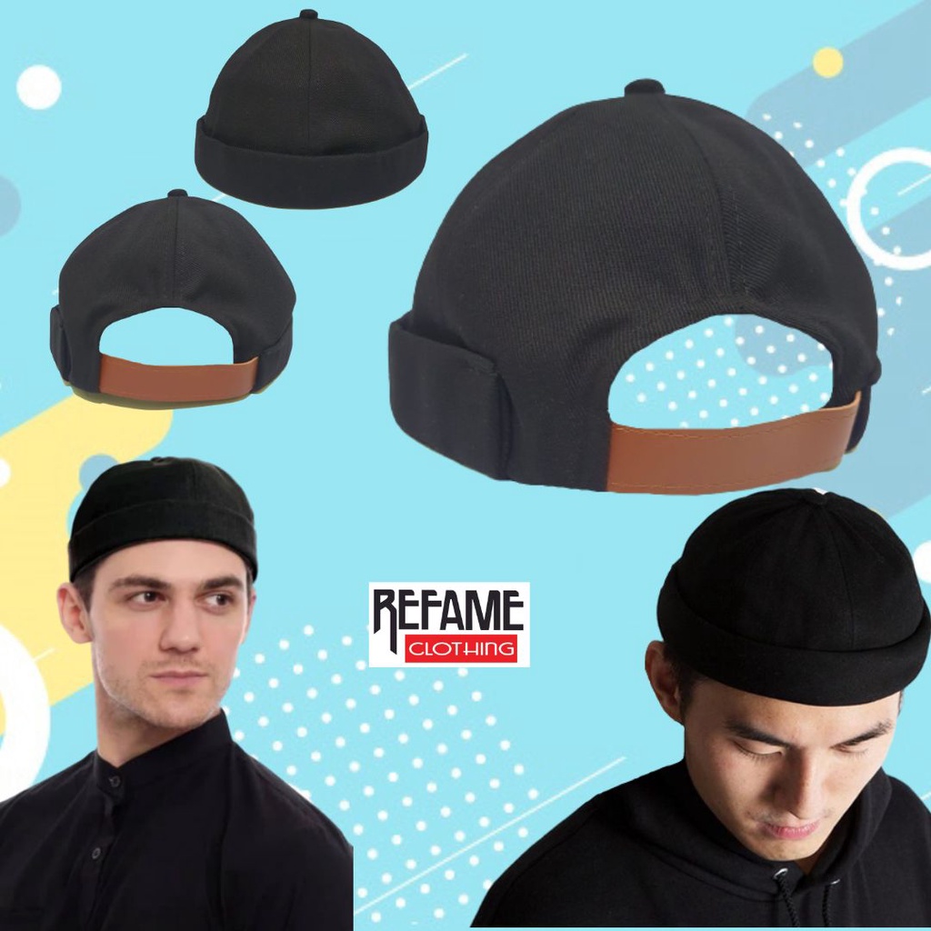 Topi Miki Hat Gaul Exclusive Topi Peci Polos Dewasa Pria Premium Kopiah Peci UAS