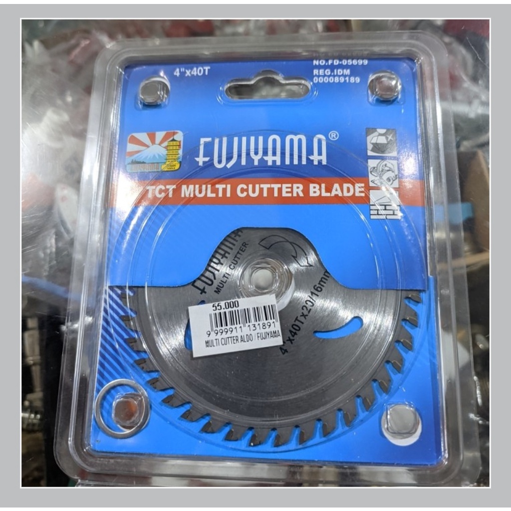 Mata Gerinda Potong Kayu 4" 40T / Mata Potong Kayu 4 INCH - FUJIYAMA