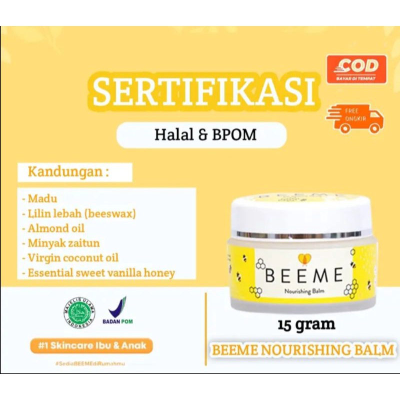 BEEME NOURISHING | SKINCARE ANAK | SKINCARE IBU | SKINCARE BAYI | SKINCARE IBU DAN ANAK | CREAM BEEM