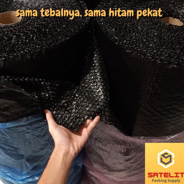 

BUBBLE WRAP ROLL 3KG HITAM KEMASAN PACKING