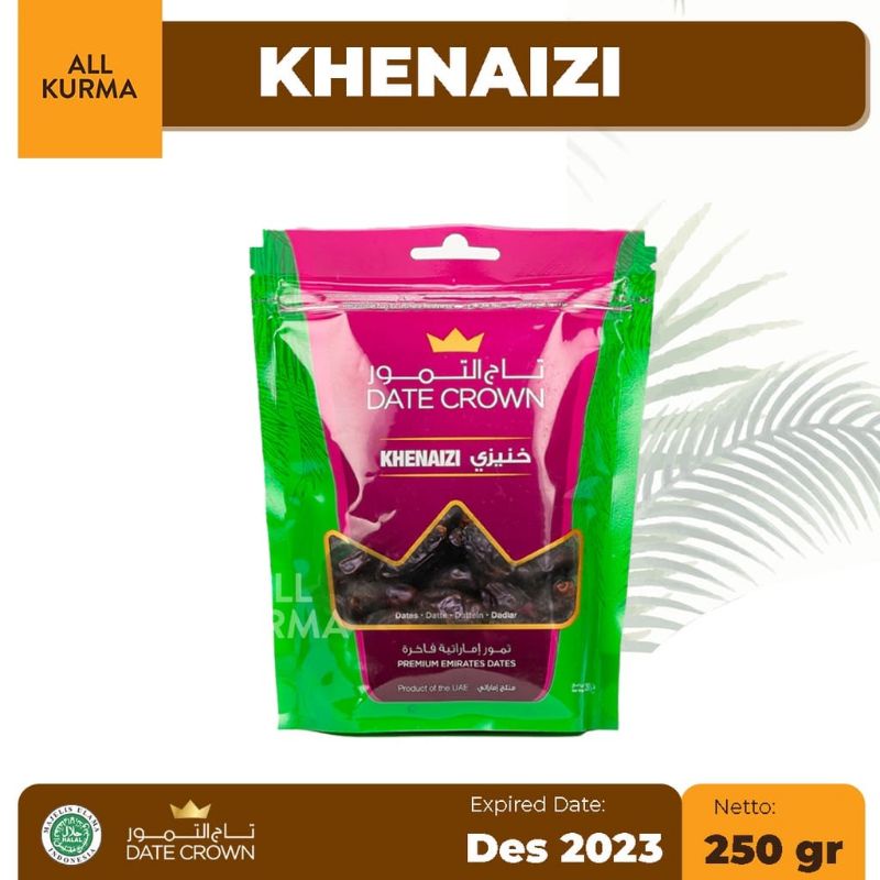 Kurma Khenaizi Date Crown 250gr Kurma Khenezi 250 gr