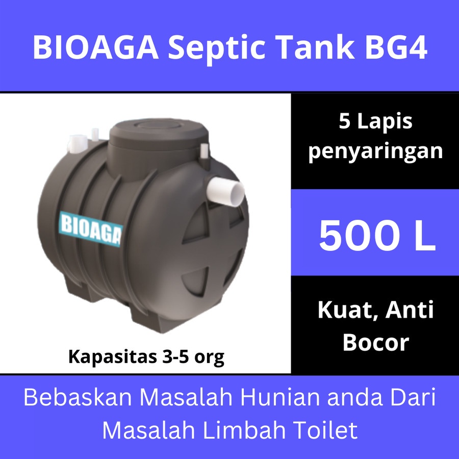 Jual Tangki Septic Tank Septictank Septitank Sapiteng Kapasitas 500 ...