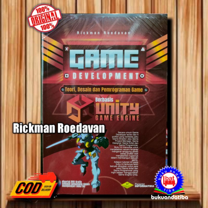 Jual Game Development Teori Desain Dan Pemrograman Game Berbasis Unity ...