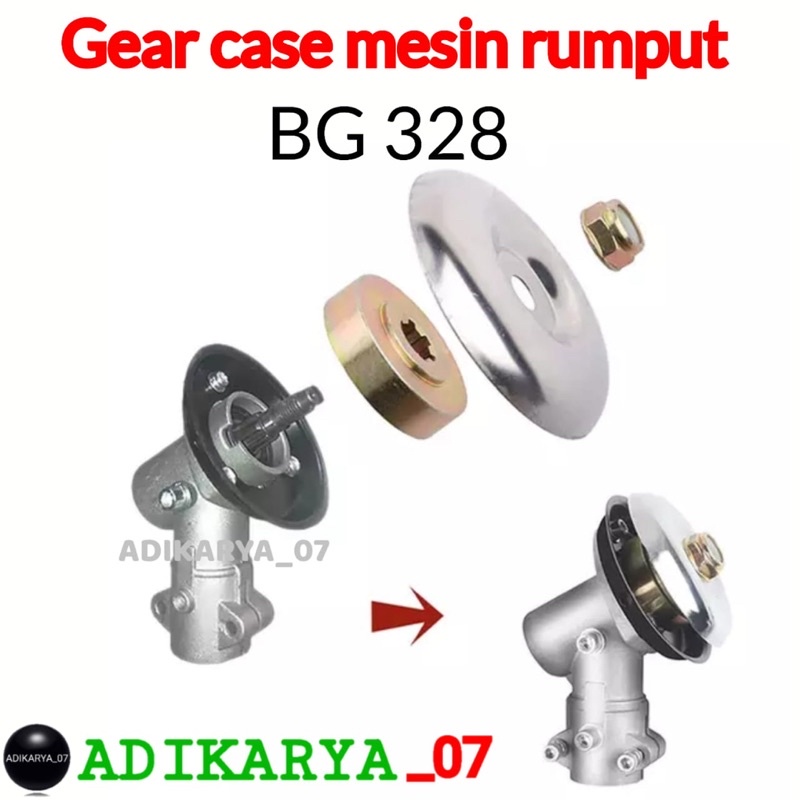 Gear case mesin potong rumput kepala pisau mesin potong rumput gear case brush cutter 4T