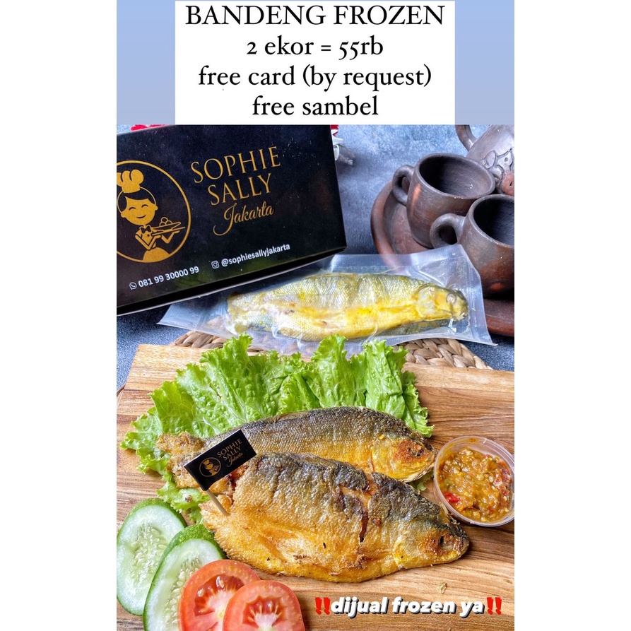 

BANDENG PRESTO FROZEN HAMPERS , NOTE TGL DAN UCAPAN YA