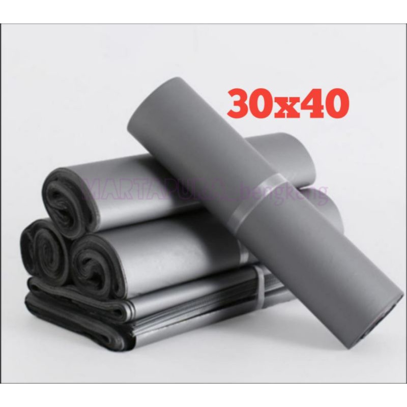 

Plastik packing polymailer Glossy / Ekonomis 30x40 1pack 100pcs