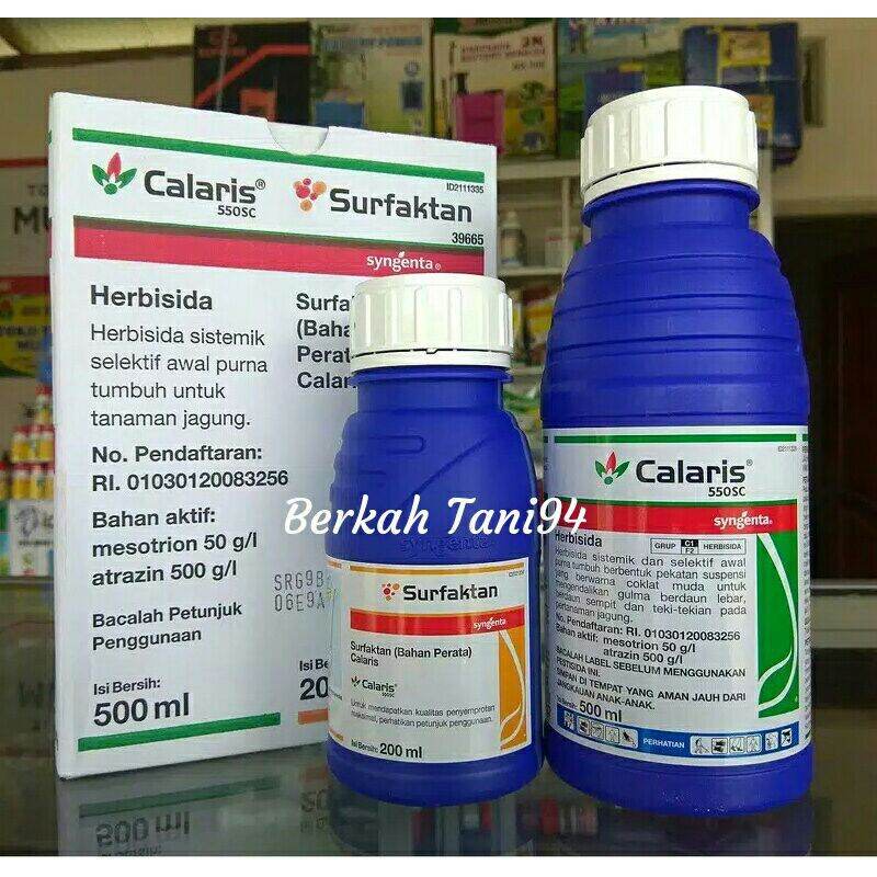Calaris 550SC Herbisida Pembasmi Gulma Pada Tanaman Jagung / Calaris Herbisida Sistemik 500ml