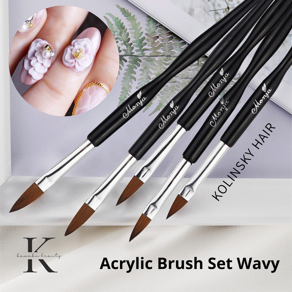 Brush Acry set 5 size NP-66