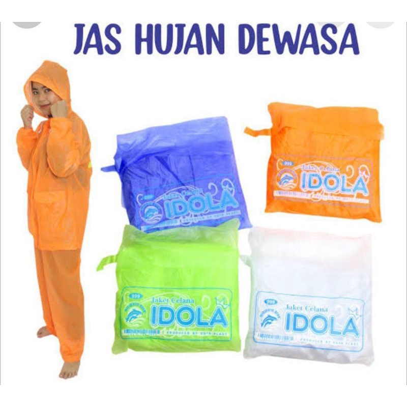 Jas Hujan Jaket Celana Idola Dewasa / Jas Hujan Dewasa