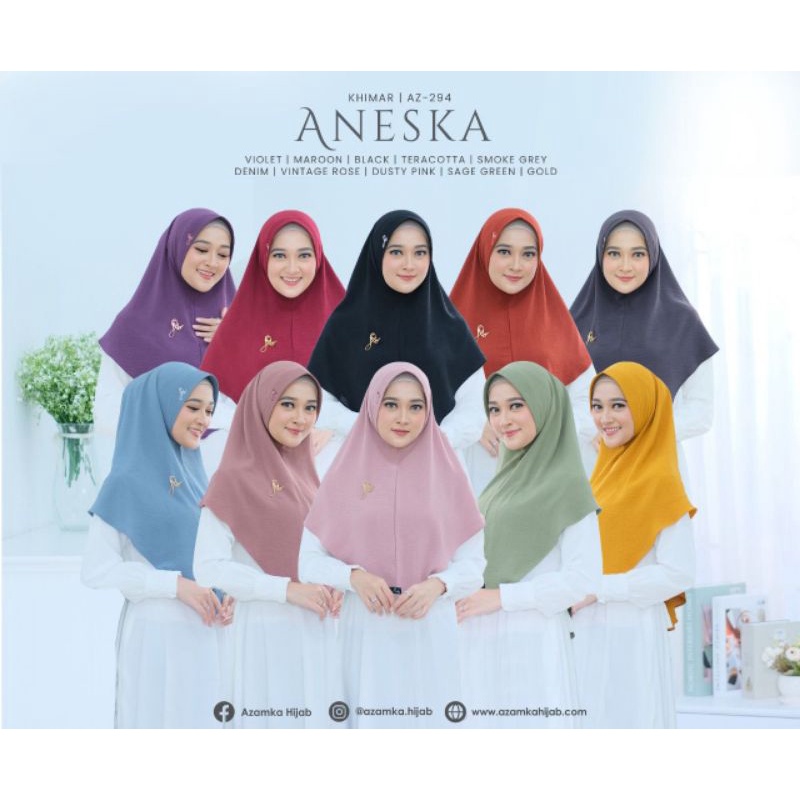 HIJAB JILBAB KHIMAR ANESKA