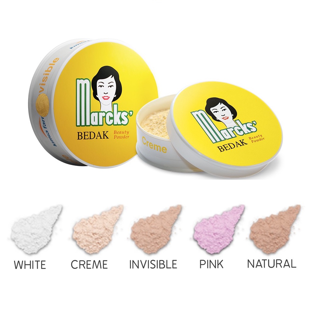 ☘️Yuri Kosmetik☘️ Marcks Bedak Tabur Classic 40gram