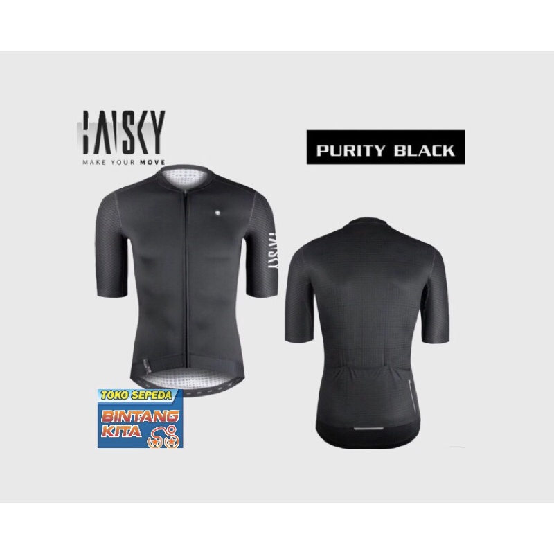 Jersey Baisky Mens Short Purity Black S