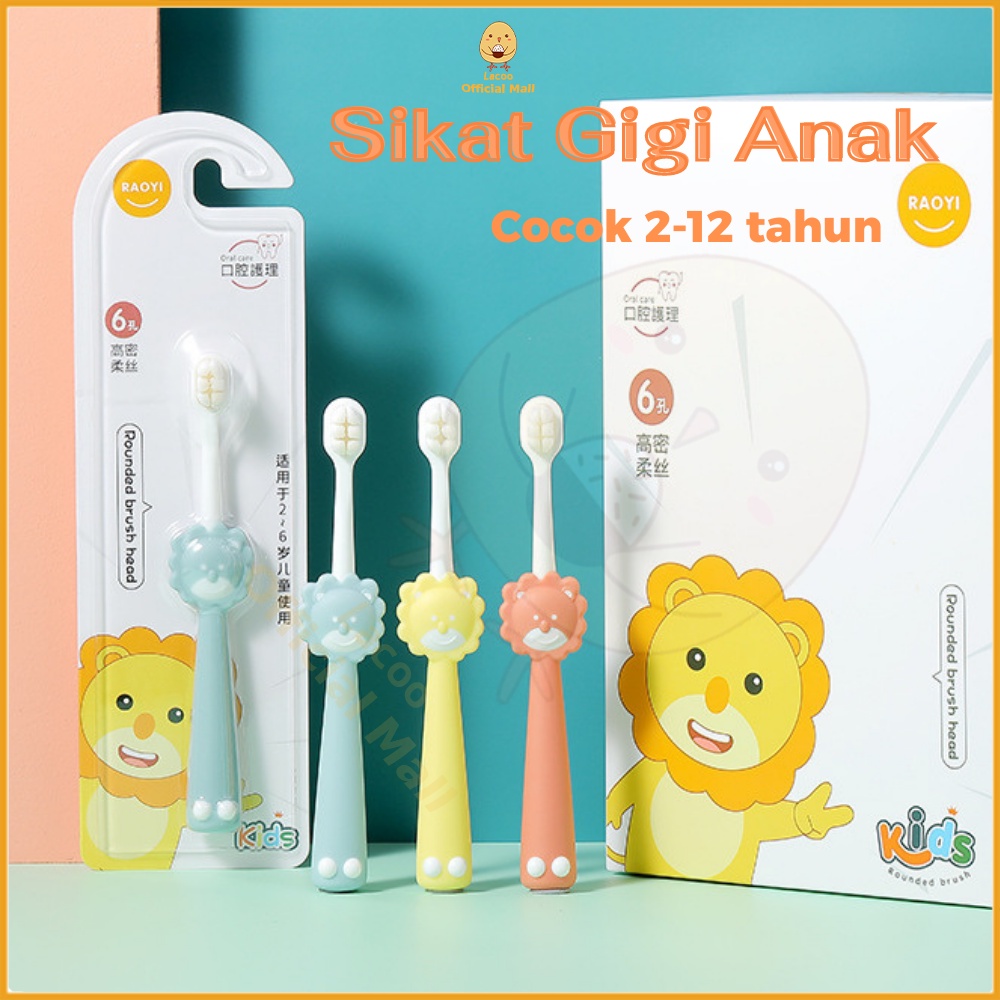 Sikat gigi bayi anak lembut Baby oral cleaner toothbrush untuk 2-10 tahun