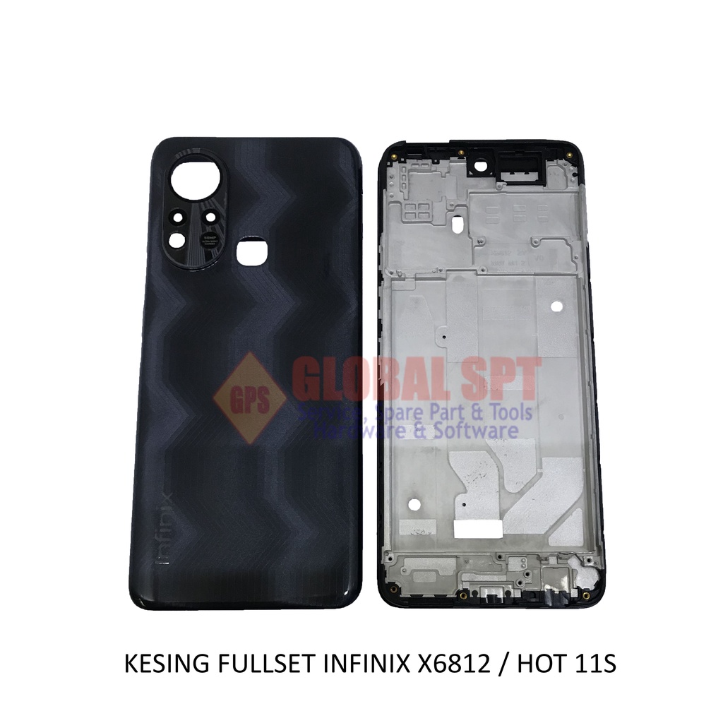 BACKDOOR INFINIX X6812 INCLUDE FRAME / BACK COVER HOT 11S / TUTUP BELAKANG