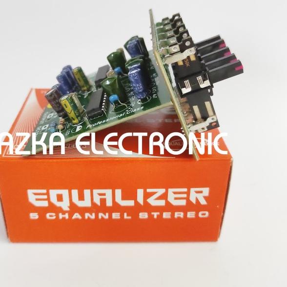 Kit Equalizer 5 Channel Stereo