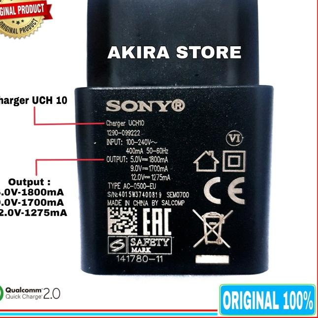 Charger Sony Xperia XZ Premium XZ XZ1 XZ1 Compact Original 100%