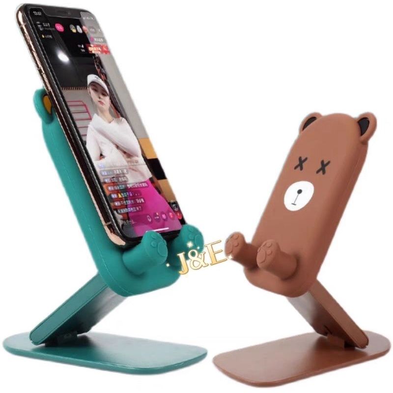 Phone holder stand lipat folding desktop serbaguna peryangga hp