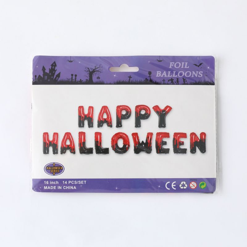 Balon Foil SET HAPPY HALLOWEEN