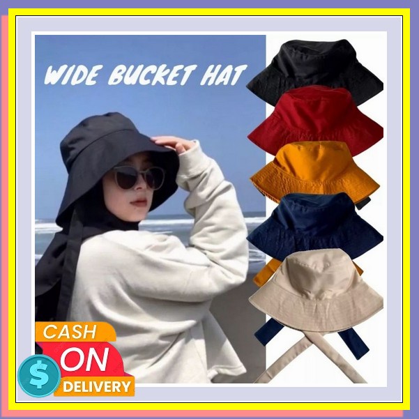 Bucket Hat Pria Import Dewasa Bagus Wanita Murah Topi Buket Terbaru Unisex Korea Kekinian Terlaris T