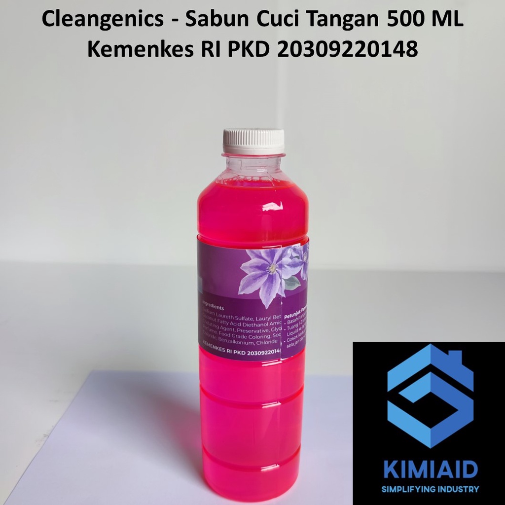 Sabun Cuci Tangan 5 Liter Sabun Cuci Tangan 5 Liter Cleangenics Hand Wash Hand Gel Handsoap Liquid Cairan Sabun Cuci Tangan Handsoap Refill