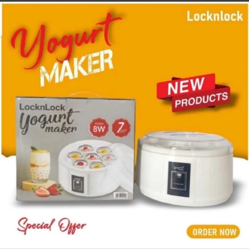 LOCKNLOCK YOGURT MAKER/ Mesin Pembuat Yogurt