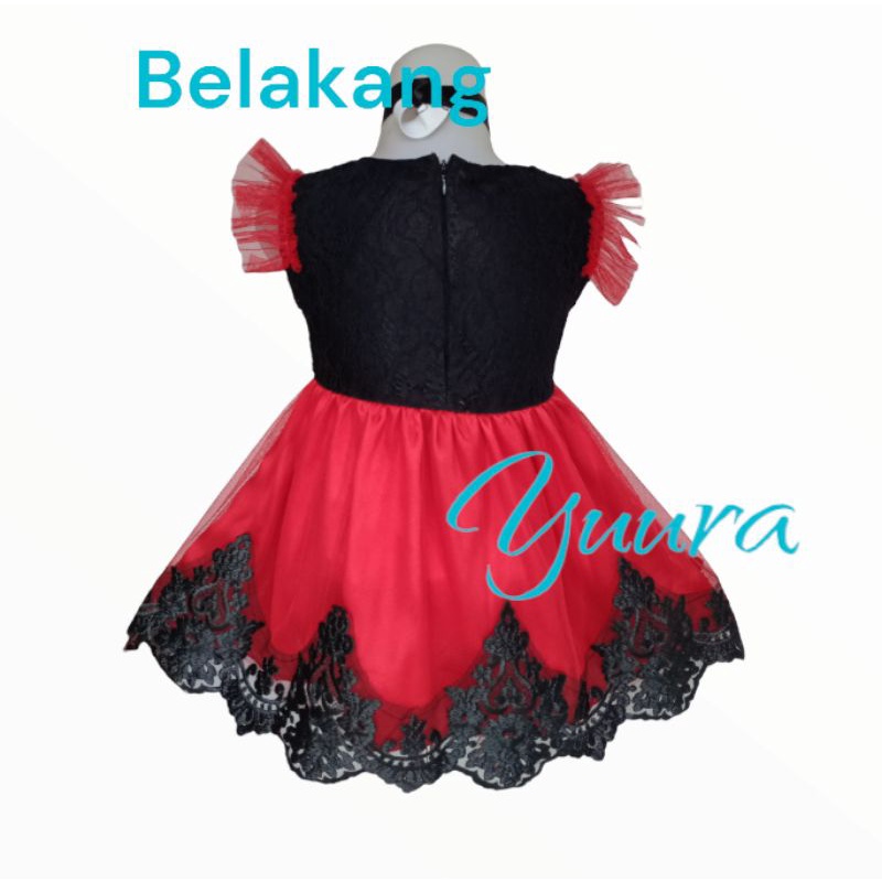 Yuura Gaun Pesta anak terbaru / Dress pesta anak / baju pesta