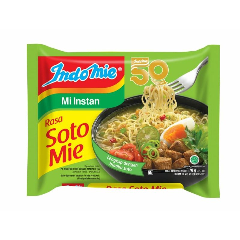 

Indomie mi instan Soto mie