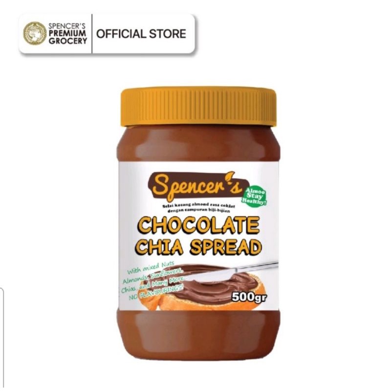 

Spencer's Chia Spread - Chocolate (500gr)