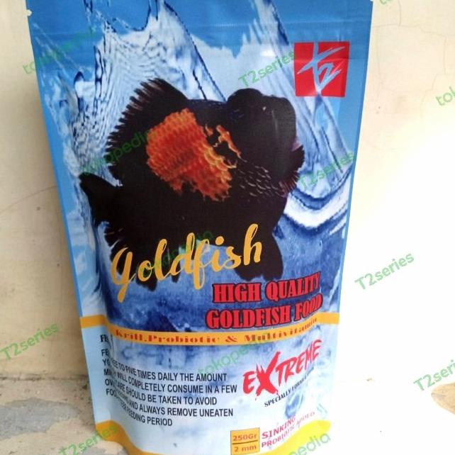 T2 goldfish food extreme growht